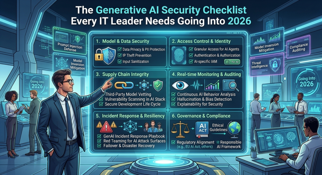 The Generative AI Security Checklist Every IT Leader Needs Going Into 2026